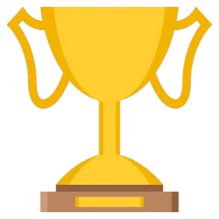 👏 trophée, récompense, or, succès, compétition, gagnant whatsapp sticker