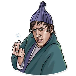 🖕 中指, 失礼, 攻撃的, ジェスチャー, 男性, 人 telegram sticker
