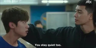 🤫 You stay quiet too. whatsapp sticker