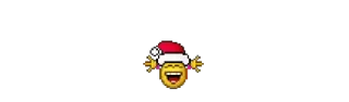 🎅 emoji, boże narodzenie, czapka mikołaja, śmiech, świąteczny whatsapp sticker