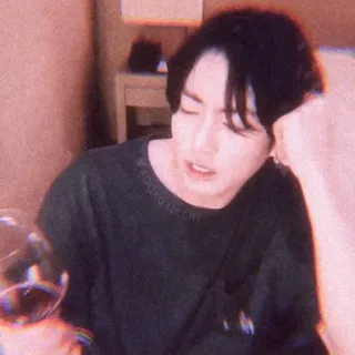 JEON JUNGKOOK by @anaphaliss 🐰🌥 telegram stickers