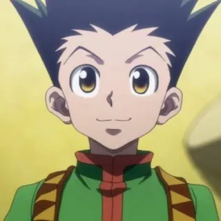 🇯🇵 Gon Freecss Hunter x Hunter Gon Freecss, Hunter x Hunter, anime, manga, cartoon, character telegram sticker