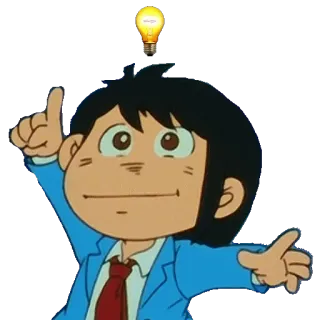 💡 idea, cartoon, lightbulb, thinking, solution, inspiration, innovation telegram sticker