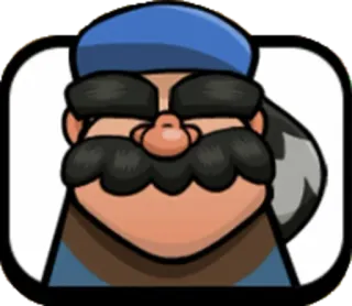 🥸 Fisherman Clash Royale рыбак, Clash Royale, персонаж, видеоигра telegram sticker
