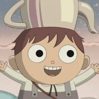 🍫 Wirt Over the Garden Wall 动画, 卡通, 电视剧, 角色, 花园墙外, 沃特, 粉丝艺术 telegram sticker