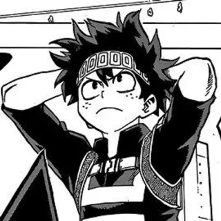 🌟 Izuku Midoriya My Hero Academia Anime, Manga, Deku, My Hero Academia, Izuku Midoriya telegram sticker