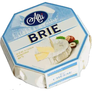 🧀 BRIE eten, brie, kaas, zuivel telegram sticker