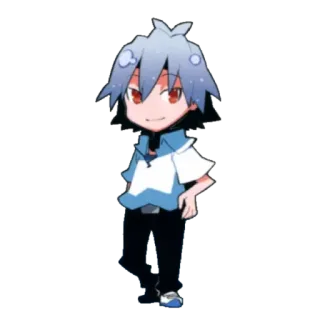🔹 Anime, Chibi, Dibujos animados, Lindo, Personaje, Arte digital telegram sticker