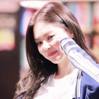 ➖ donna, ritratto, bellezza, persona, coreana, bruna telegram sticker