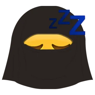 😴 ZZZ dormir, sono, zzz, cansado, emoji telegram sticker