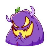 😈 monster, halloween, creepy, devil, demon, evil telegram sticker