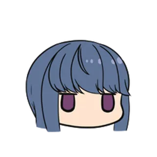 Laid-back Camp emoji @moe_sticker_bot telegram stickers