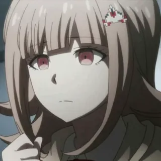 🌸 Chiaki Nanami Danganronpa Anime, Videojuego, Manga, Personaje, Lindo, Arte, Fanart telegram sticker