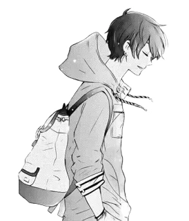 Anime boy 2 ( @SANADA ) whatsapp stickers