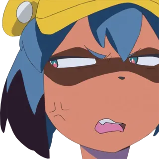 😠 Michiru Kagemori BNA: Brand New Animal Anime, Cartone animato, Arrabbiato, Michiru Kagemori, BNA Brand New Animal telegram sticker