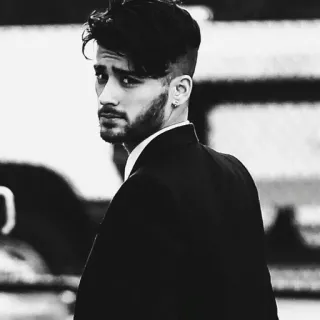 ☁️ Zayn Malik 泽恩·马利克, 肖像, 名人, 歌手 telegram sticker
