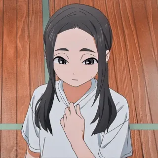 🏷 Anime, Mädchen, Charakter, Teenager, Porträt telegram sticker