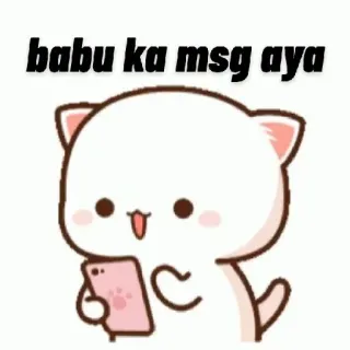 Chibi cat ✨😻 @stickersbag whatsapp stickers