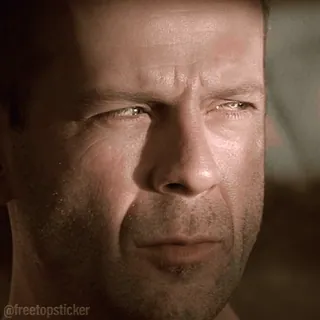 🤨 John McClane Die Hard telegram sticker