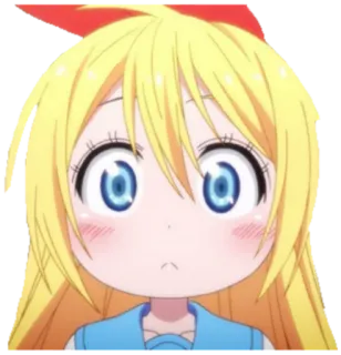 ☺️ anime, character, girl, cartoon, cute, illustration telegram sticker