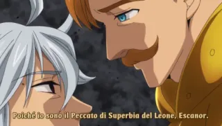 🔥 Escanor The Seven Deadly Sins Poiché io sono il Peccato di Superbia del Leone, Escanor. Аниме, Манга, Эсканор, Семь смертных грехов, Персонаж, Грех Льва Гордыни telegram sticker