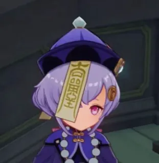 🥺 Qiqi Genshin Impact Anime, Video game, Genshin Impact, Qiqi, Personagem whatsapp sticker
