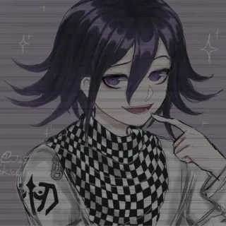 😃 Kokichi Oma Danganronpa V3: Killing Harmony Anime, Charakter, Kokichi Oma, Danganronpa, Spiel, Manga telegram sticker