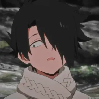 👀 Ray The Promised Neverland Anime, Ray, The Promised Neverland, Charakter, Manga whatsapp sticker