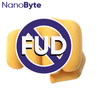 😡 FUD FUD, Krypto, Meme, Internet Slang telegram sticker