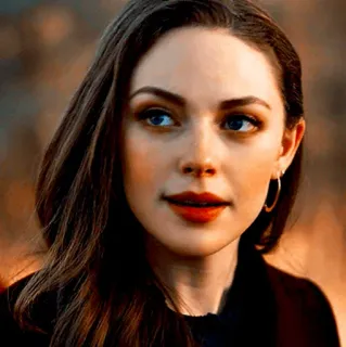 🥚 Hope Mikaelson Legacies woman, portrait, Hope Mikaelson, Legacies, vampire, werewolf, witch, tribrid telegram sticker