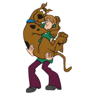 😟 Shaggy Rogers Scooby-Doo การ์ตูน, หมา, เพื่อน, ยุ่งเหยิง, สกูบี้, สกูบี้ดู telegram sticker