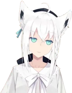 🌽 อนิเมะ, สาวหูแมว, คาวาอี้, น่ารัก, สาวอนิเมะ telegram sticker