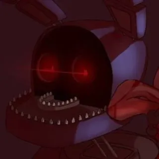 🌟 horreur, effrayant, flippant, sombre, animatronique whatsapp sticker