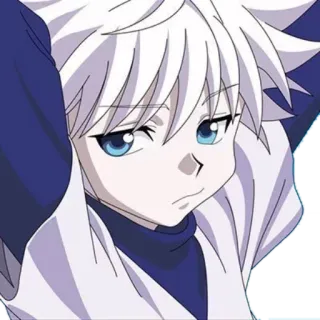 💞 Killua Zoldyck Hunter x Hunter Anime, Manga, Killua, Hunter x Hunter, Cartone animato telegram sticker
