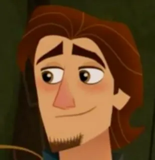 🖇 Eugene Fitzherbert Tangled animado, dibujos animados, Disney, Eugene Fitzherbert, Enredados, personaje telegram sticker