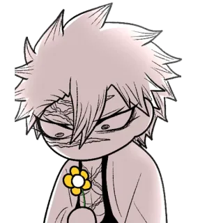 🌼 nhãn dán, hoạt hình, nhân vật, hoa telegram sticker