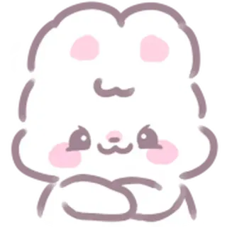 ☺️ süß, Cartoon, kawaii, Tier, Figur telegram sticker