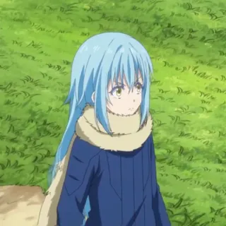 🦕 Rimuru Tempest That Time I Got Reincarnated as a Slime Anime, Isekai, Schleim, Rimuru, Tempest whatsapp sticker