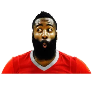 😯 James Harden pallacanestro, NBA, atleta, giocatore, sport, James Harden telegram sticker