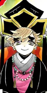 🎲 Douma Demon Slayer Anime, Manga, Demone, Douma, Demon Slayer, Rango superiore, Cattivo, Personaggio telegram sticker