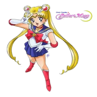✌ Sailor Moon Anime, Manga, Chica mágica, Dibujos animados, Sailor Moon, Usagi Tsukino telegram sticker