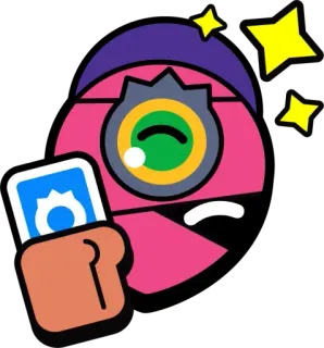 🃏 emoji, cartoon, eye, expression, dizzy, character telegram sticker