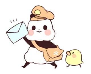 Yururin Panda 1 & 2 telegram stickers