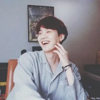 🦔 남자, 웃는, 사람, 실내, 웃음, 행복한 telegram sticker