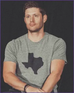 🐚 man, actor, t-shirt, texas, state telegram sticker