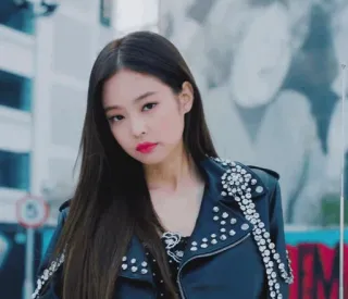 😐 Jennie kpop, jennie, blackpink, ca sĩ, phong cách, thời trang, âm nhạc telegram sticker
