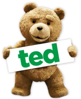 🐻 Ted ted urso, filme, comédia, ursinho de pelúcia, engraçado telegram sticker