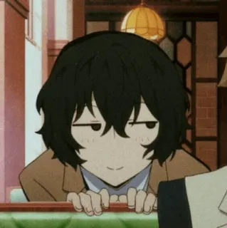 Dazai | @silent_queen🎐 telegram stickers