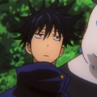 🙄 Megumi Fushiguro Jujutsu Kaisen Megumi Fushiguro, Jujutsu Kaisen, Anime, Manga, Personaggio, Stregone telegram sticker