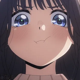 ☹️ Akane Kurokawa Oshi no Ko telegram sticker